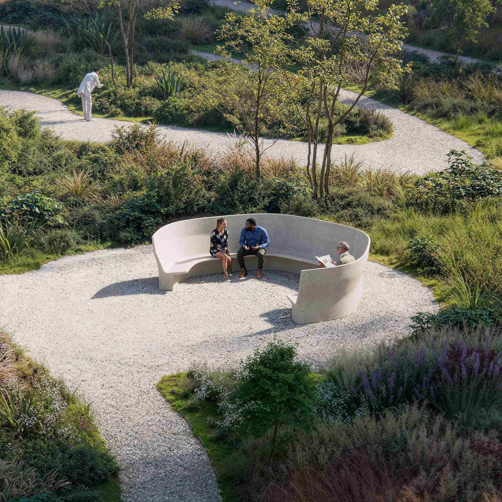 "Gather and Tiers" by Foster + Partners
Photo Credit: HISM