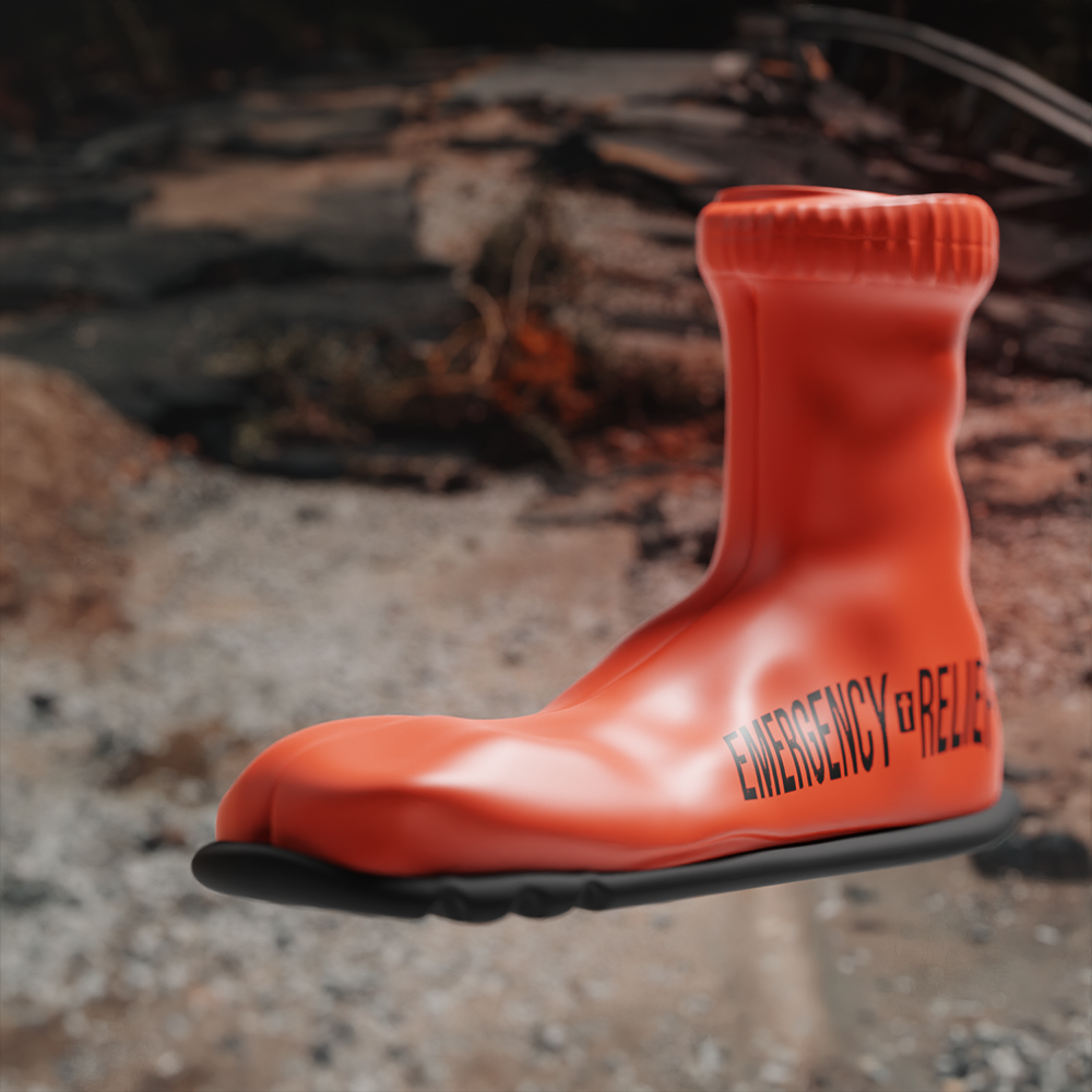 The Emergency Shoe Stepping Up for Dignity in Disaster Relief