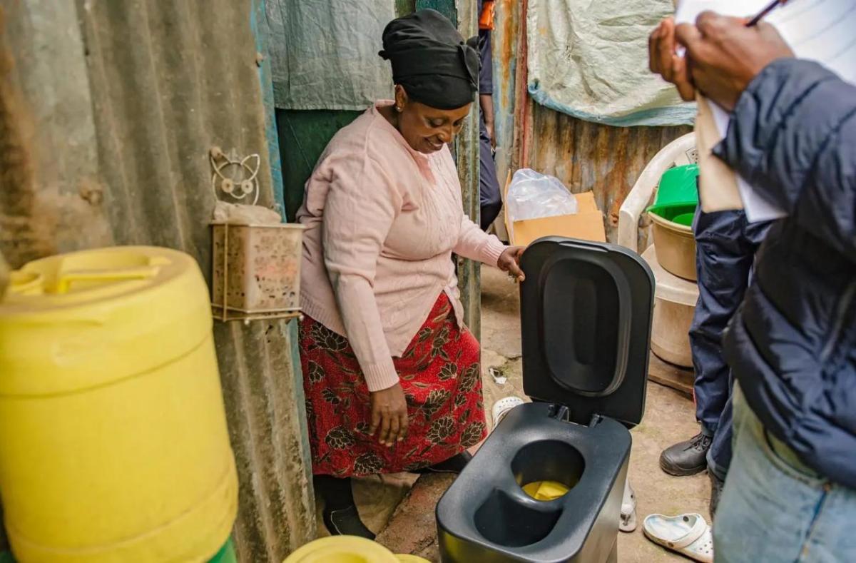 Kohler toilet brings sanitation to every part of the globe