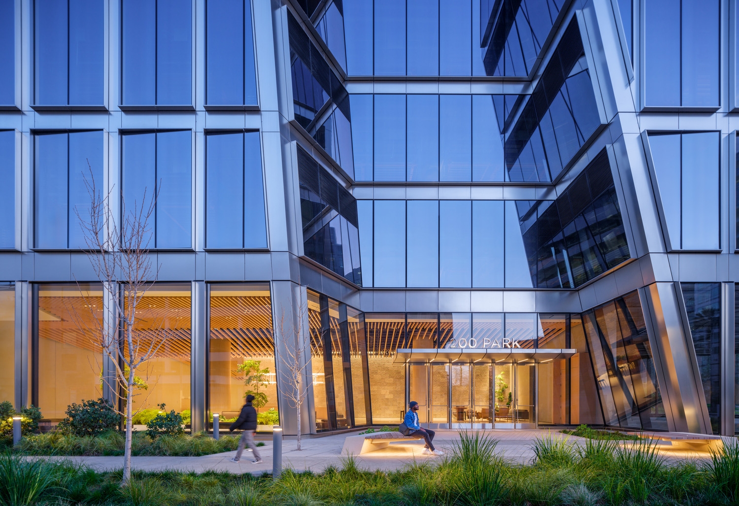 Soft light on the ground floor