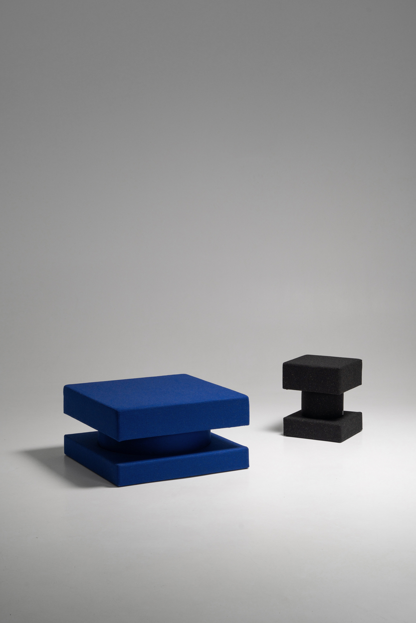 +kouple Steps Beyond Lighting With a Geometric Taitō Pouf