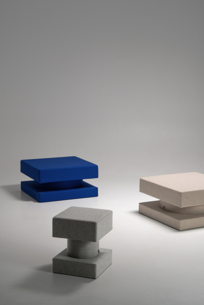 +kouple Steps Beyond Lighting With a Geometric Taitō Pouf