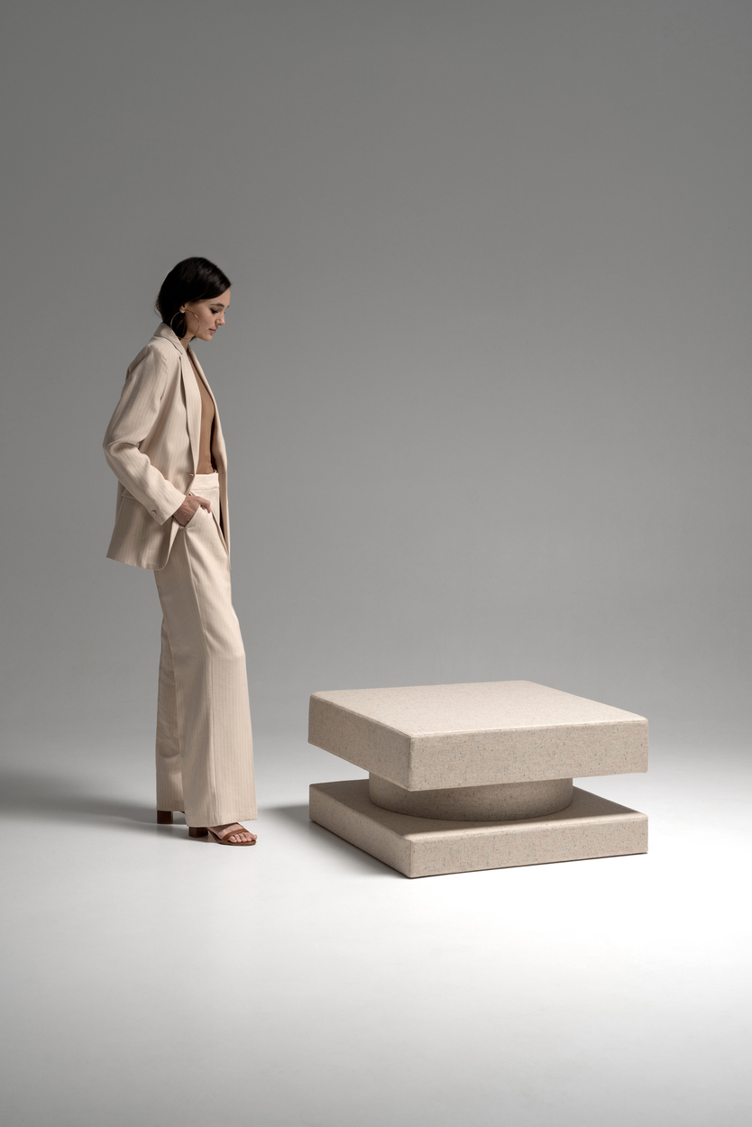 +kouple Steps Beyond Lighting With a Geometric Taitō Pouf