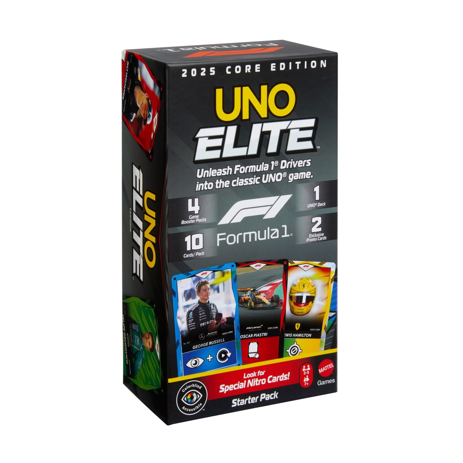 Formula 1 and Mattel Launch UNO Elite F1 Edition