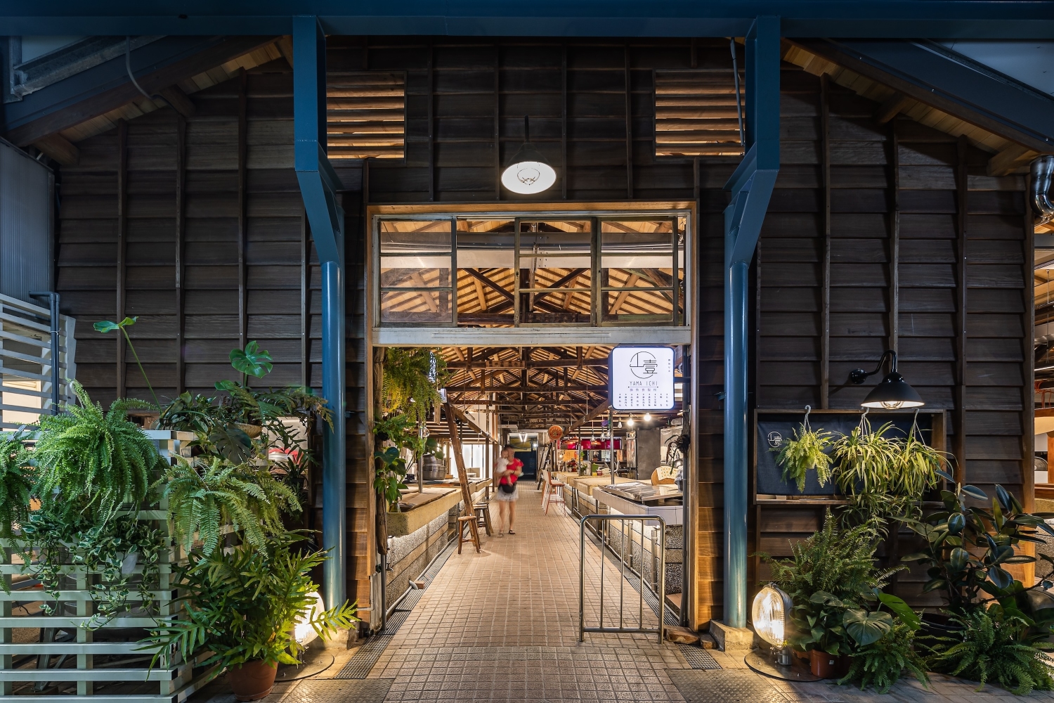 Public Retail Market entrance