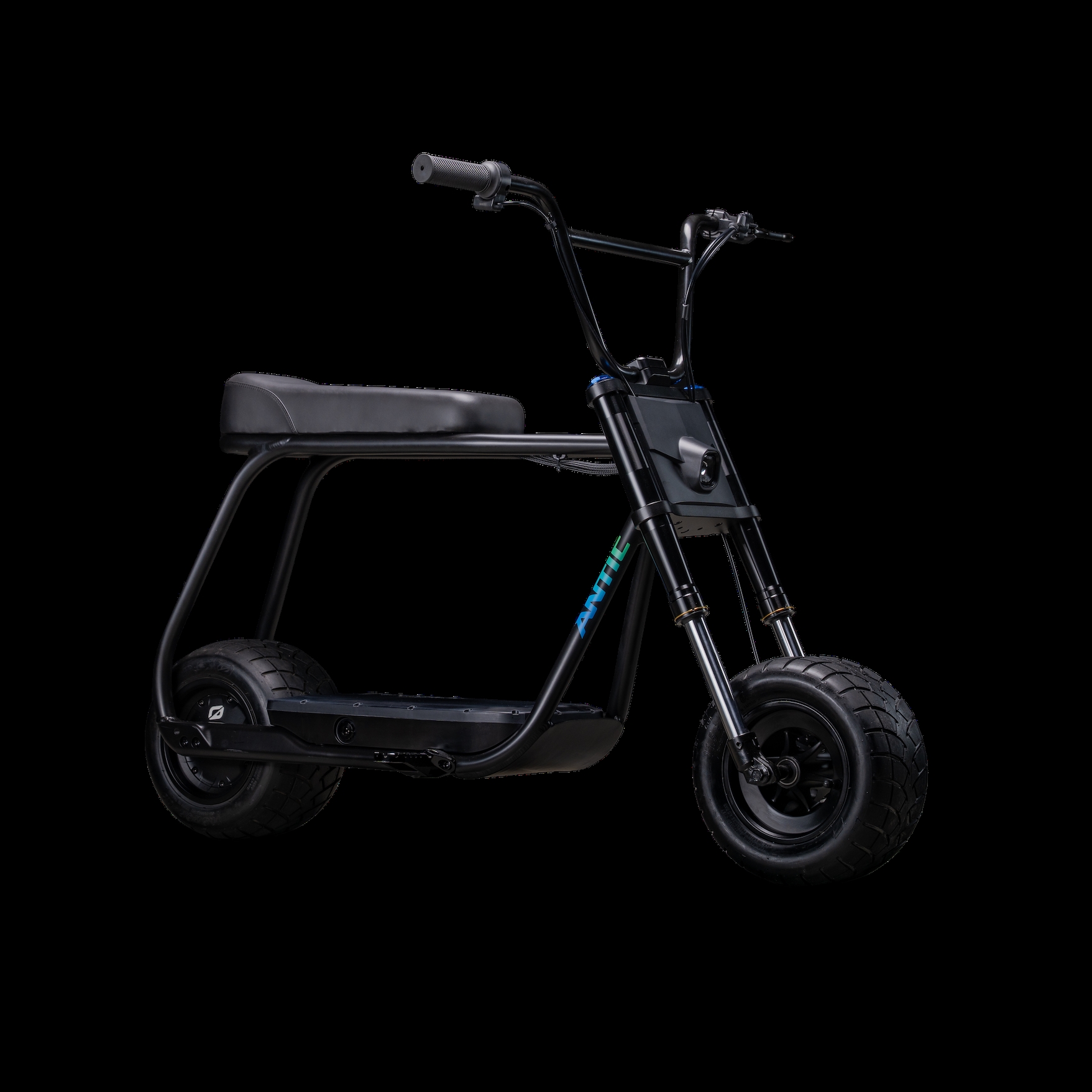 Inspired by 1970 mini bikes, Antic is slightly bigger than its counterparts