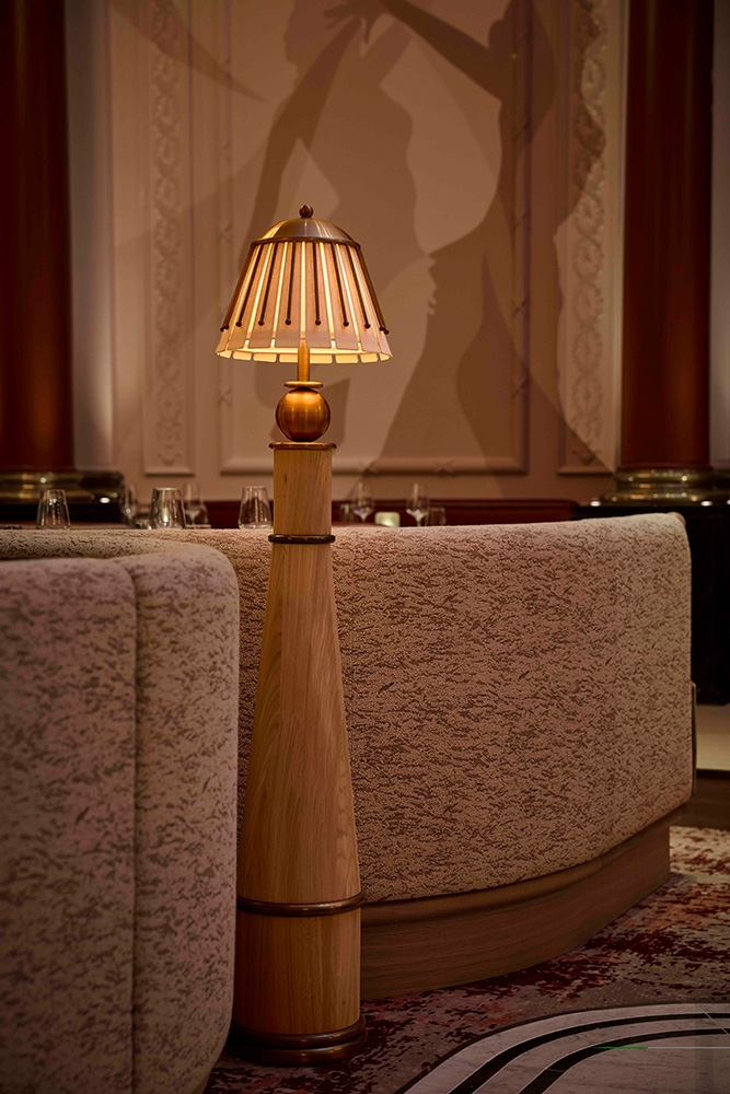 Gallery at The Savoy London's new lighting design by Atelier Lighting