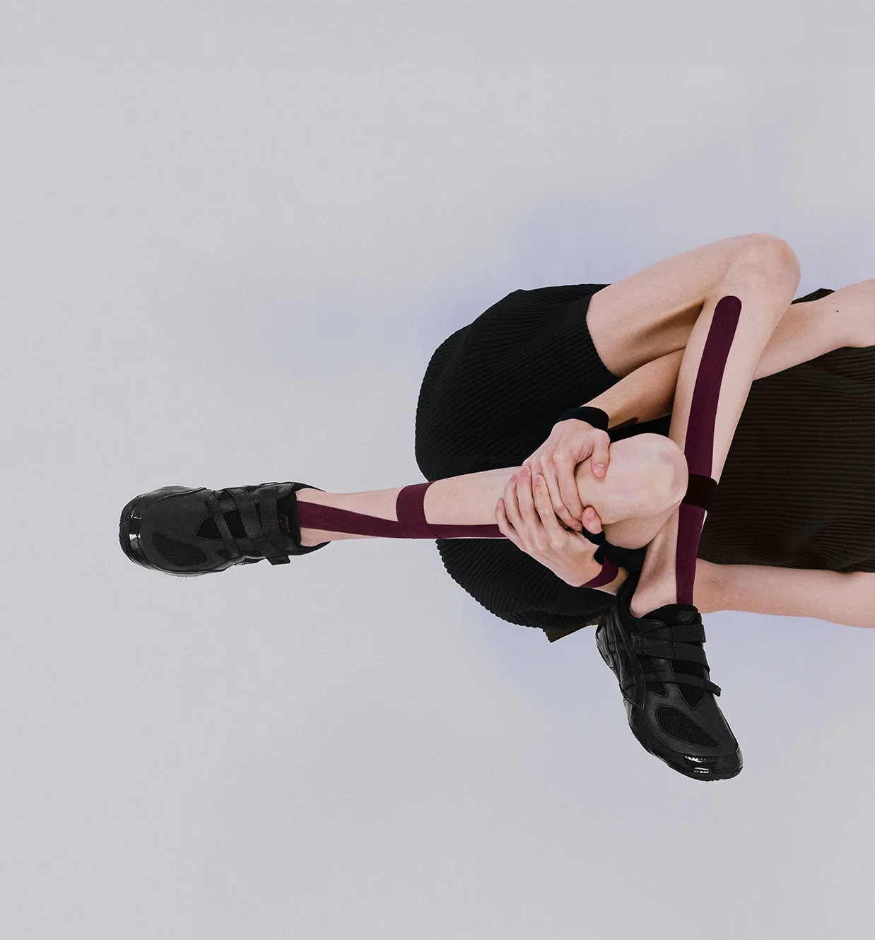 ISSEY MIYAKE FOOT Explores the ASICS Stripe and Structural Taping
