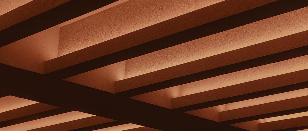 Garden of the Soul layered lighing structure