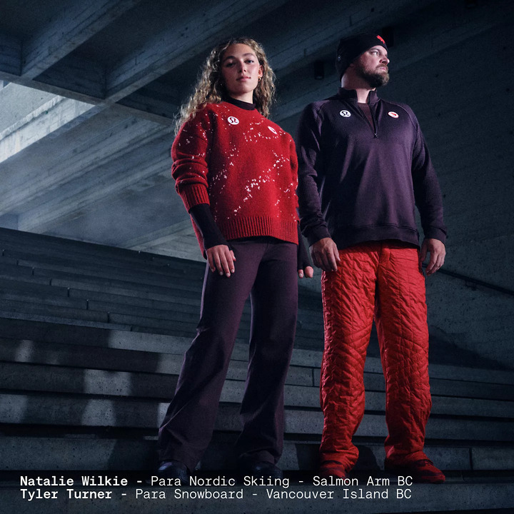 Team Canada x Lululemon Olympic kit
