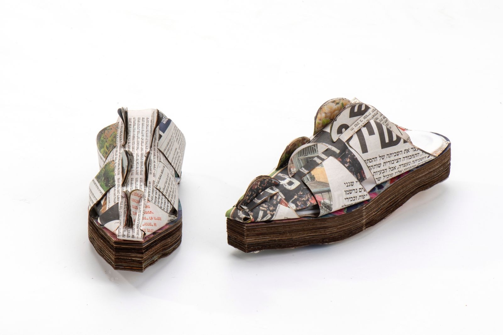 Ötzi Frozen Fritz- Endless Shoes made of paper