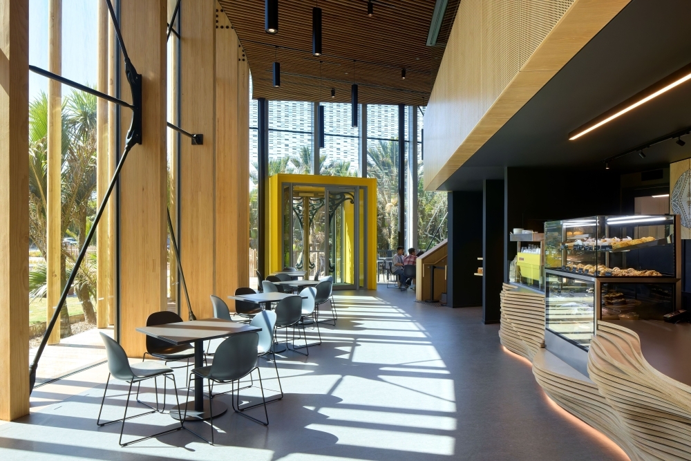 Punangairi Visitor Centre on New Zealand’s West Coast - interior design