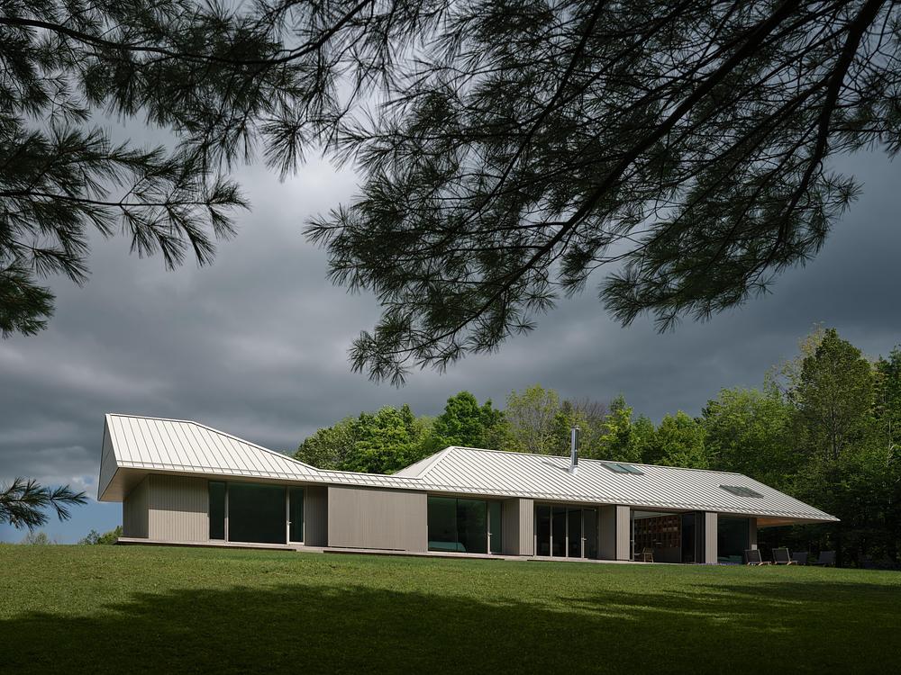 The Ridge House, designed by the architecture firm Superkül