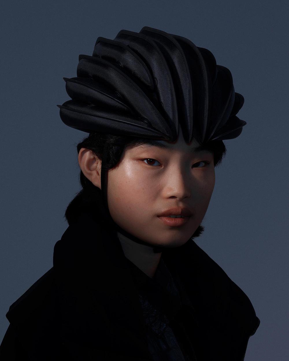 Model wearing Ventete aH-1