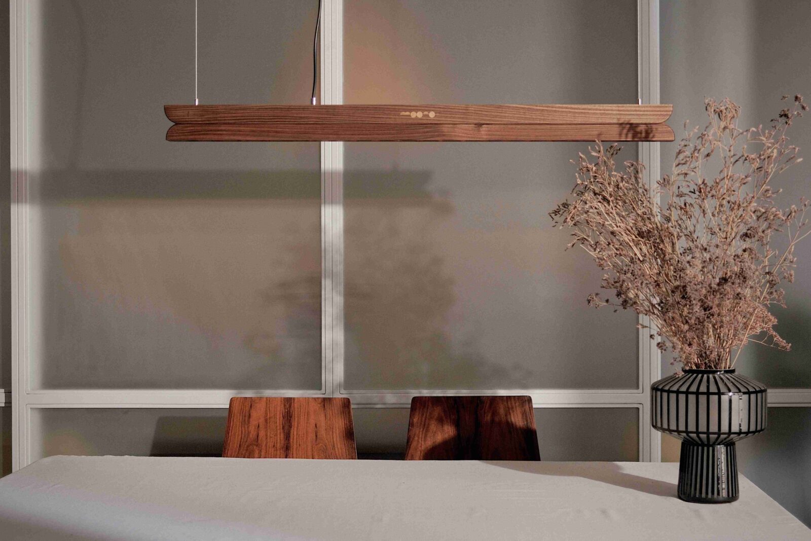 Moono- Sliding pendant Light by Shre