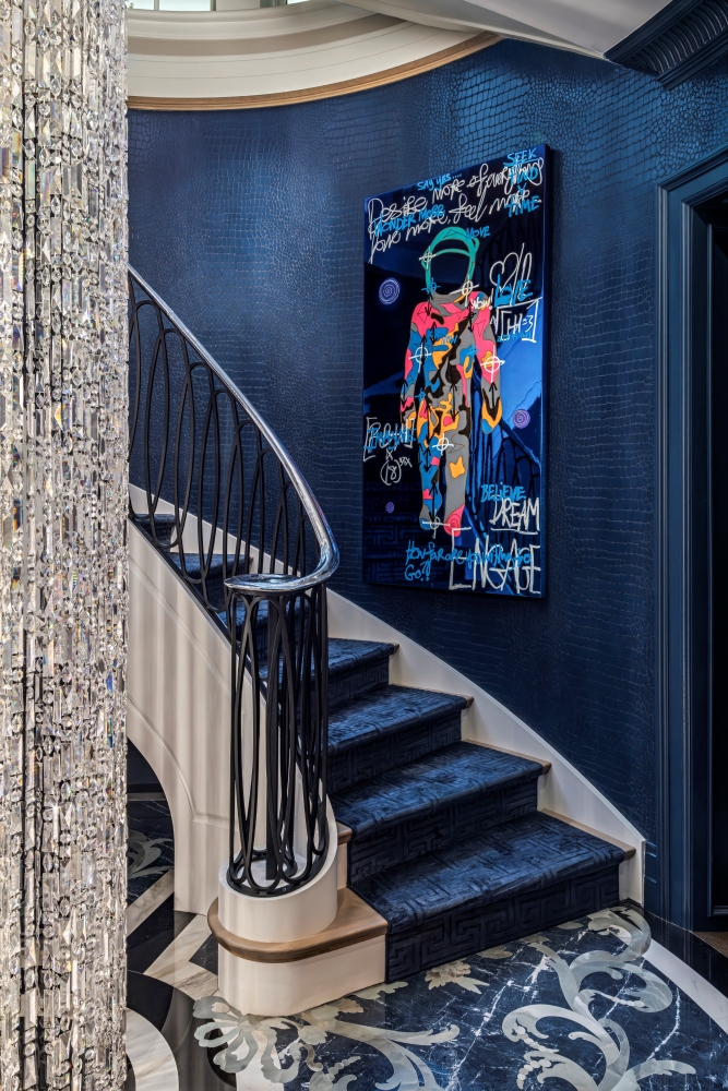 Entertianers Dream staircase