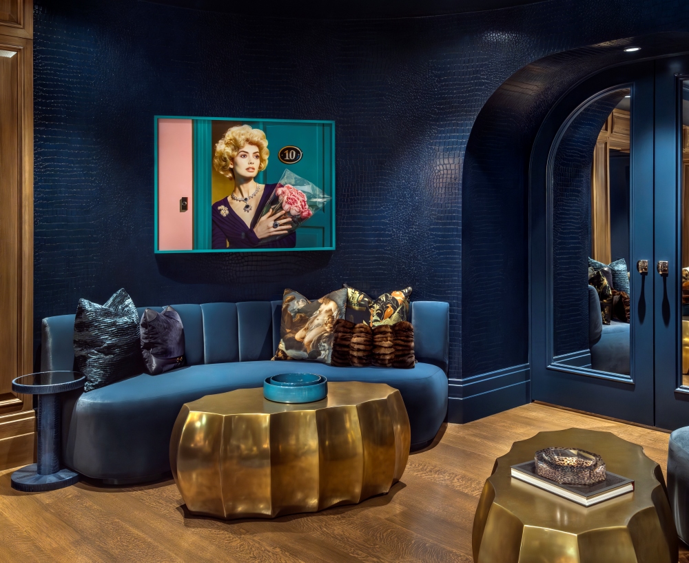 The main seating area