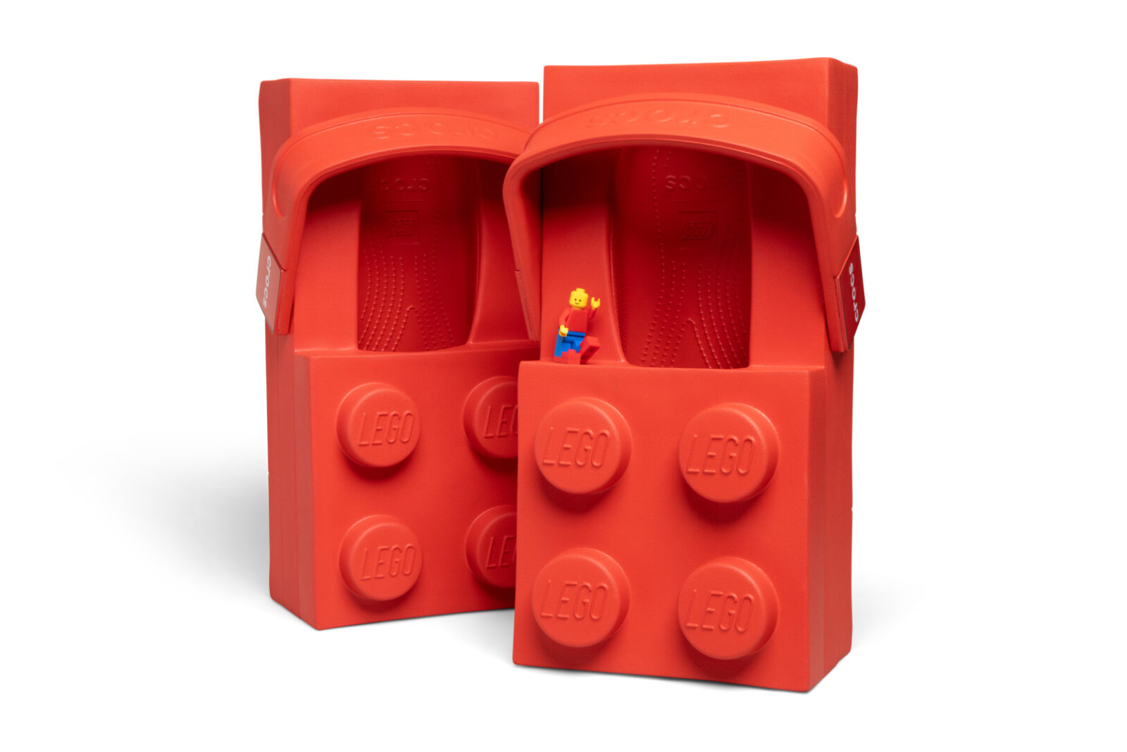 LEGO and Crocs Create a Shoe Shaped Like an Oversized Brick