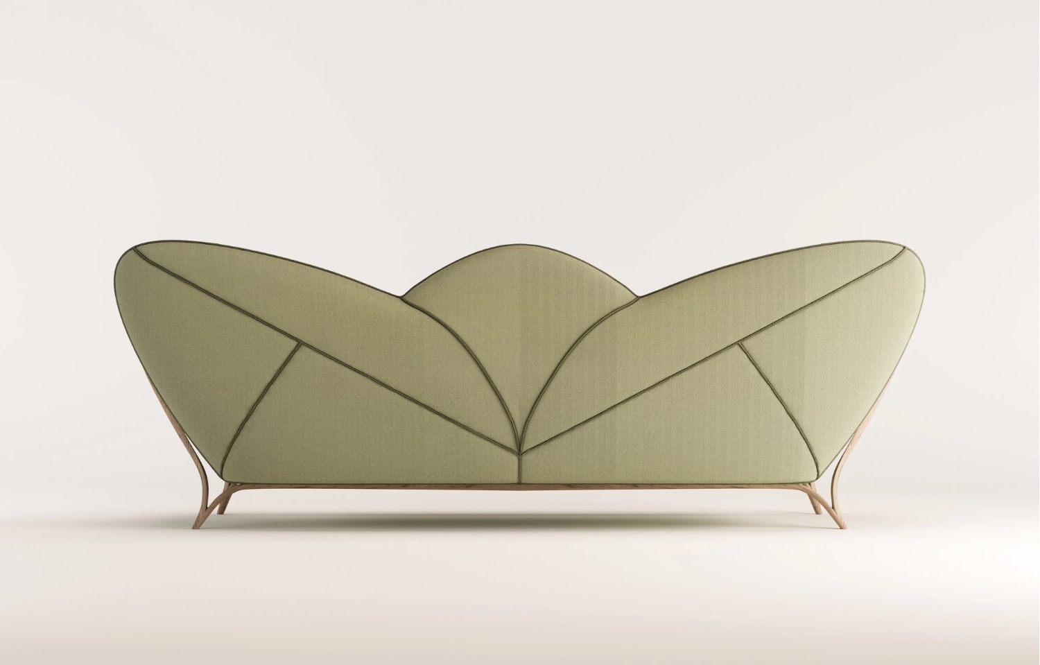 Lotus Flower green back