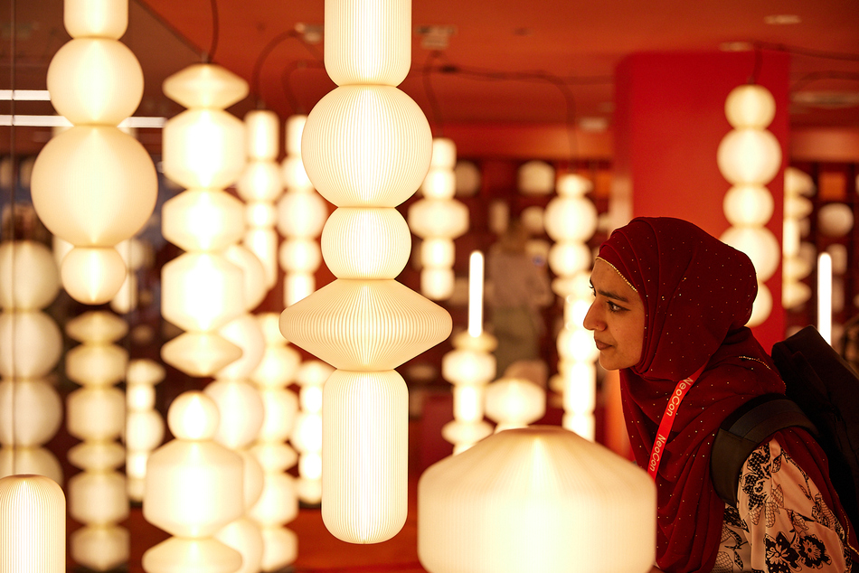 NeoCon design fair lighting