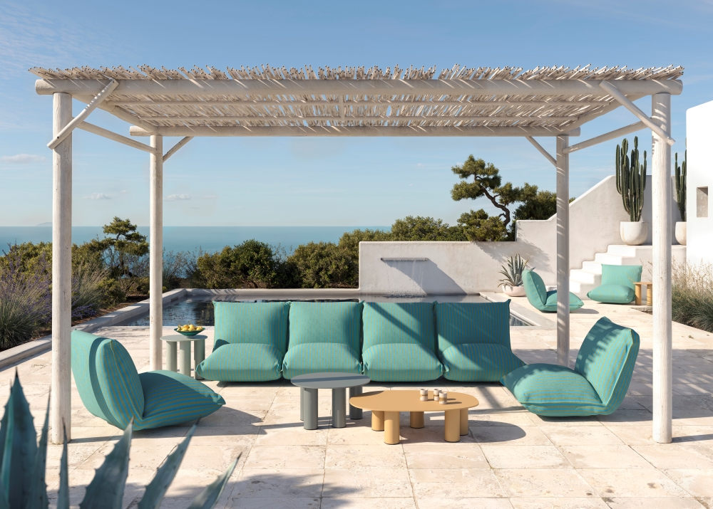 Brezza Relax Lounge Chair Green