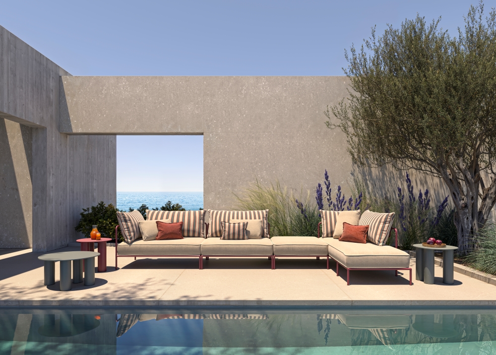 Flap modular upholstery