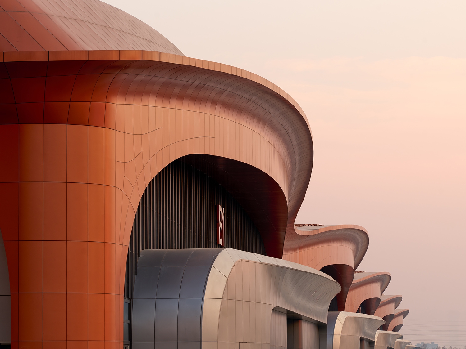 Capital International Exhibition & Convention Centre (CIECC), by Zaha Hadid Architects