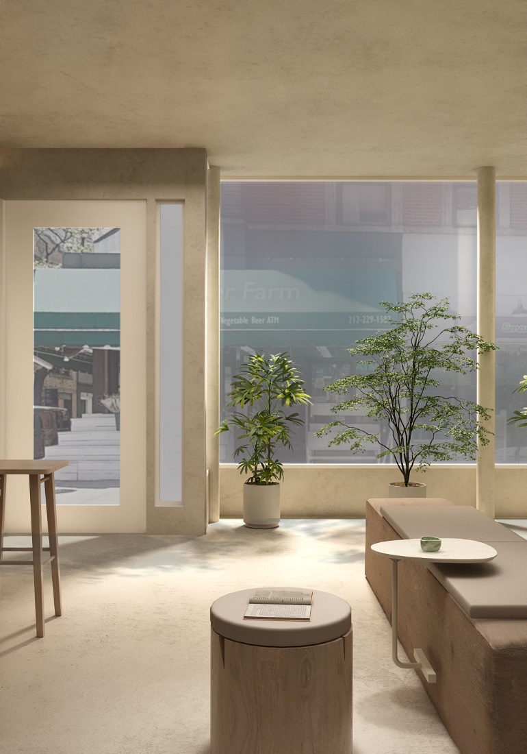 AOKO MATCHA cafe design