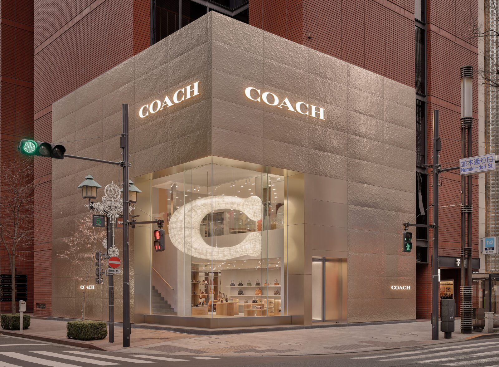 COACH new flagship store in Ginza, Tokyo by CURIOSITY