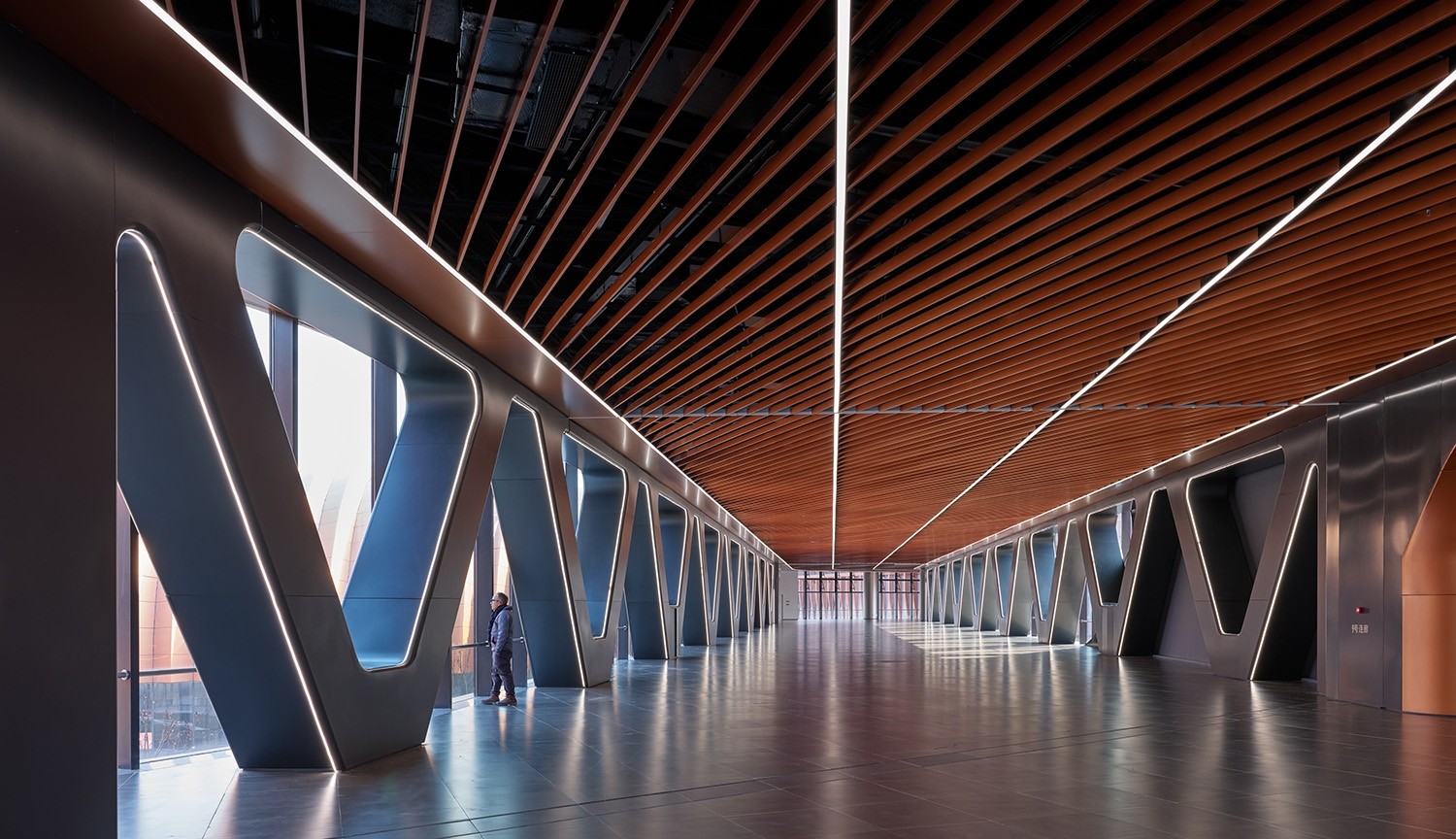 Capital International Exhibition & Convention Centre (CIECC), by Zaha Hadid Architects