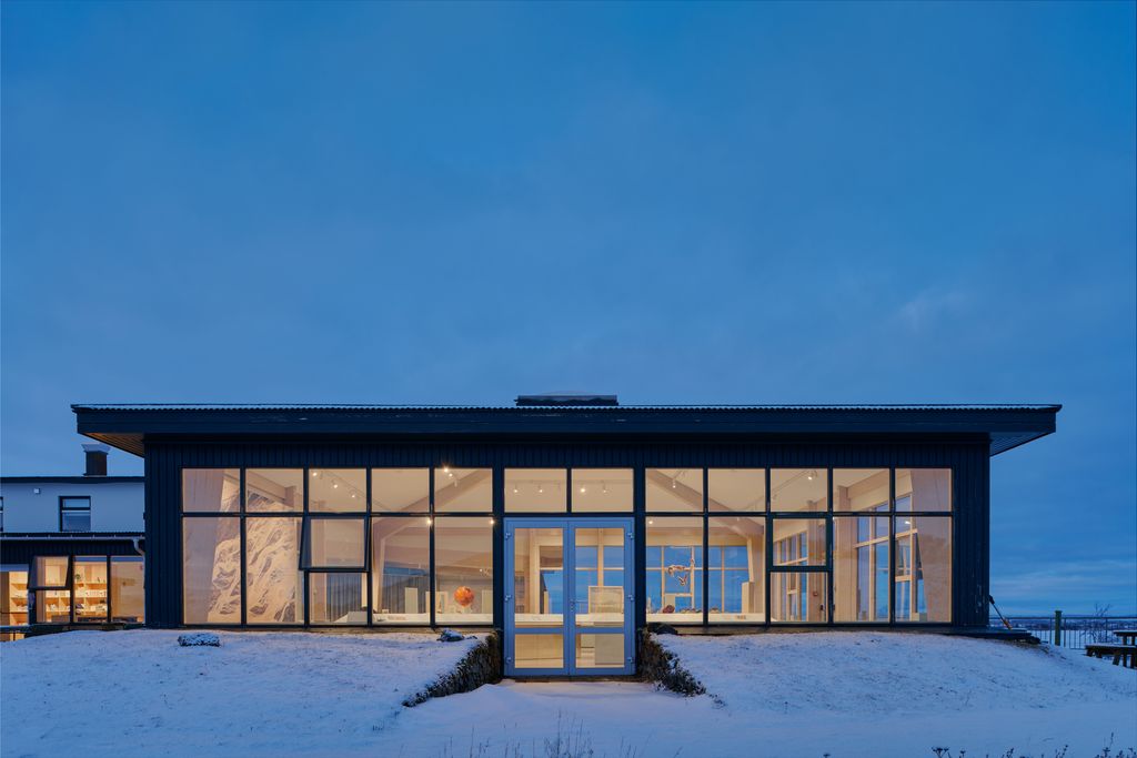 The Gígur Visitor Centre in Iceland by Nissen Richards Studio and SP(R)INT STUDIO