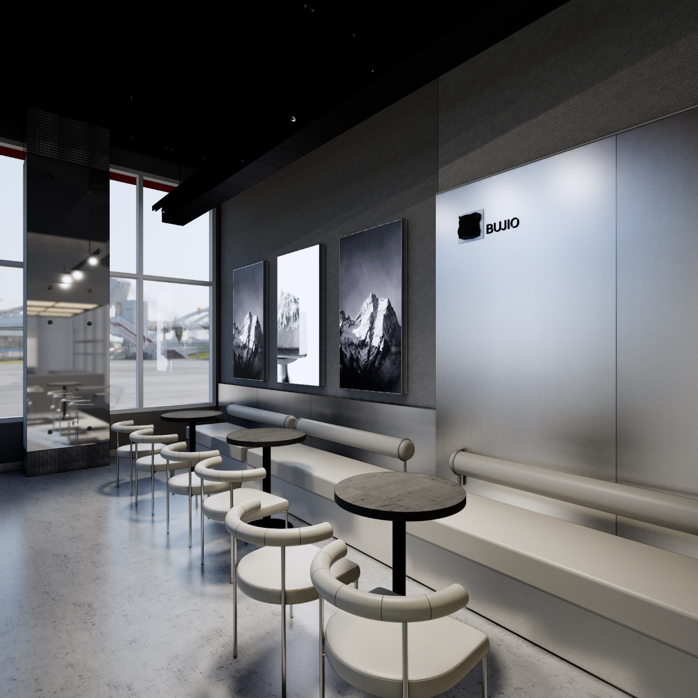 BUJIO CAFE design Los Angeles