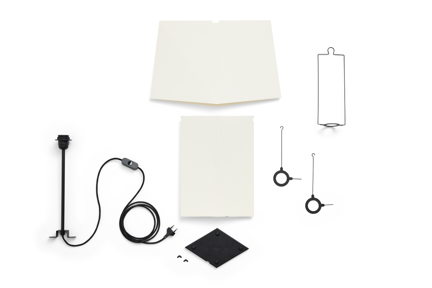 Aplat Table Lamp 660 comes flat-packed