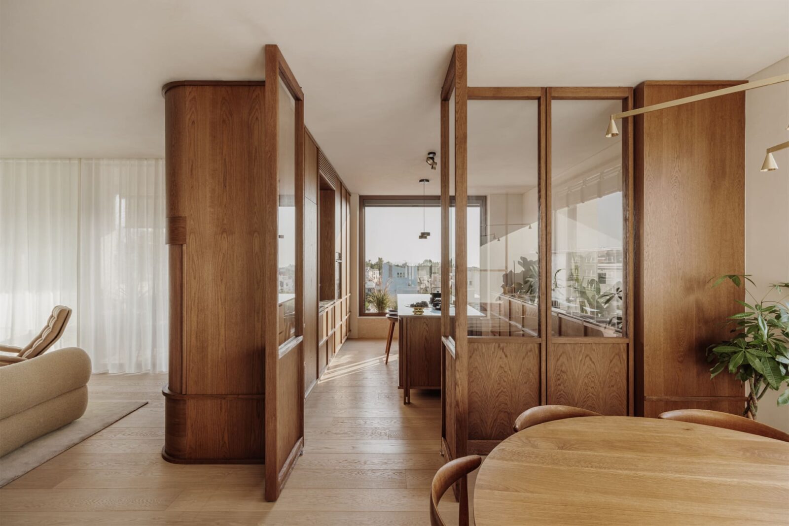 Lumen residence, a duplex apartment in Athens, designed by Block722 founders