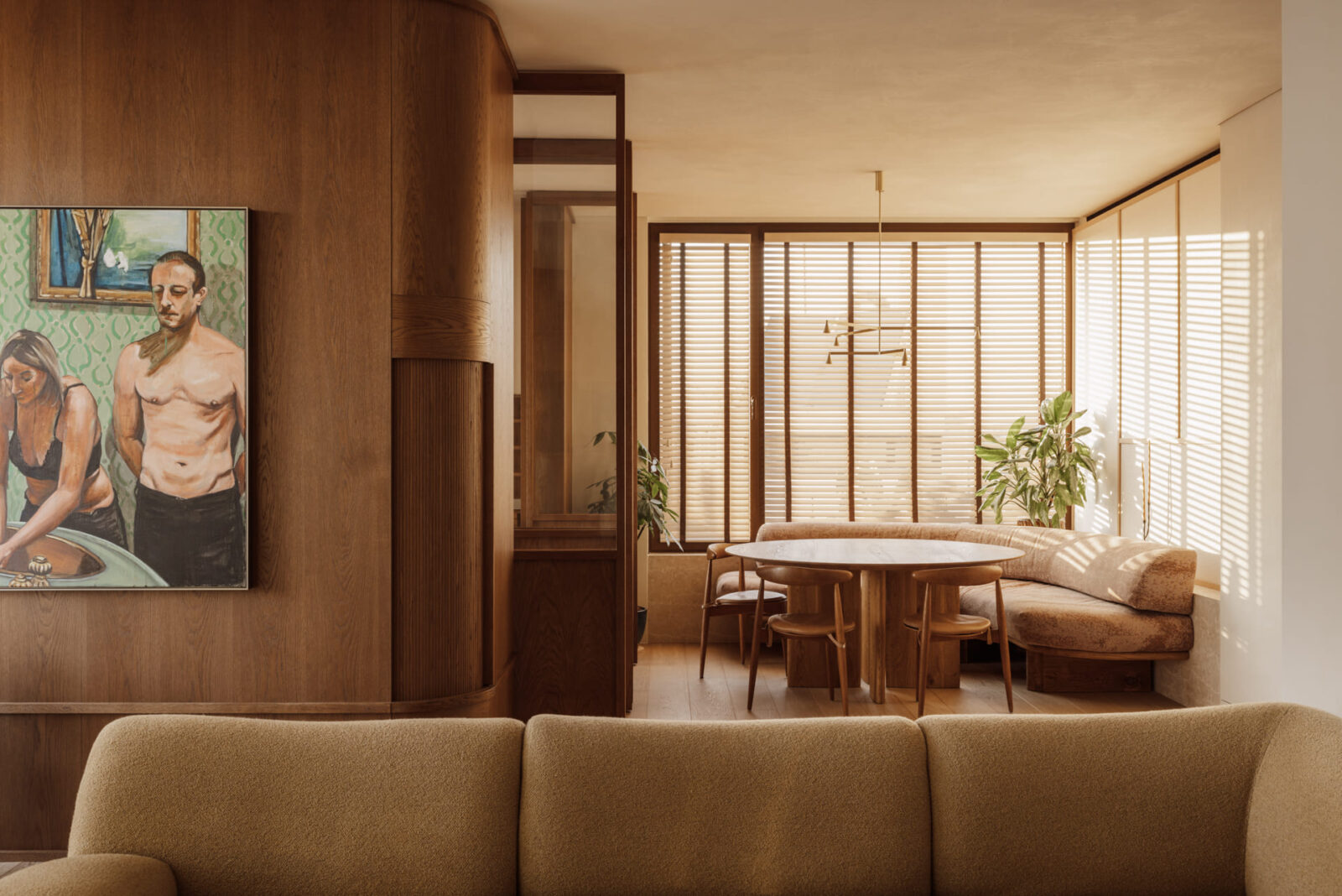 Lumen residence, a duplex apartment in Athens, designed by Block722 founders