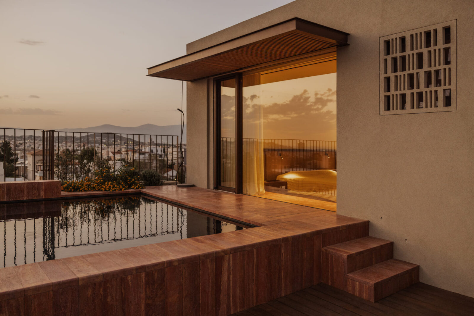 Lumen residence, a duplex apartment in Athens, designed by Block722 founders