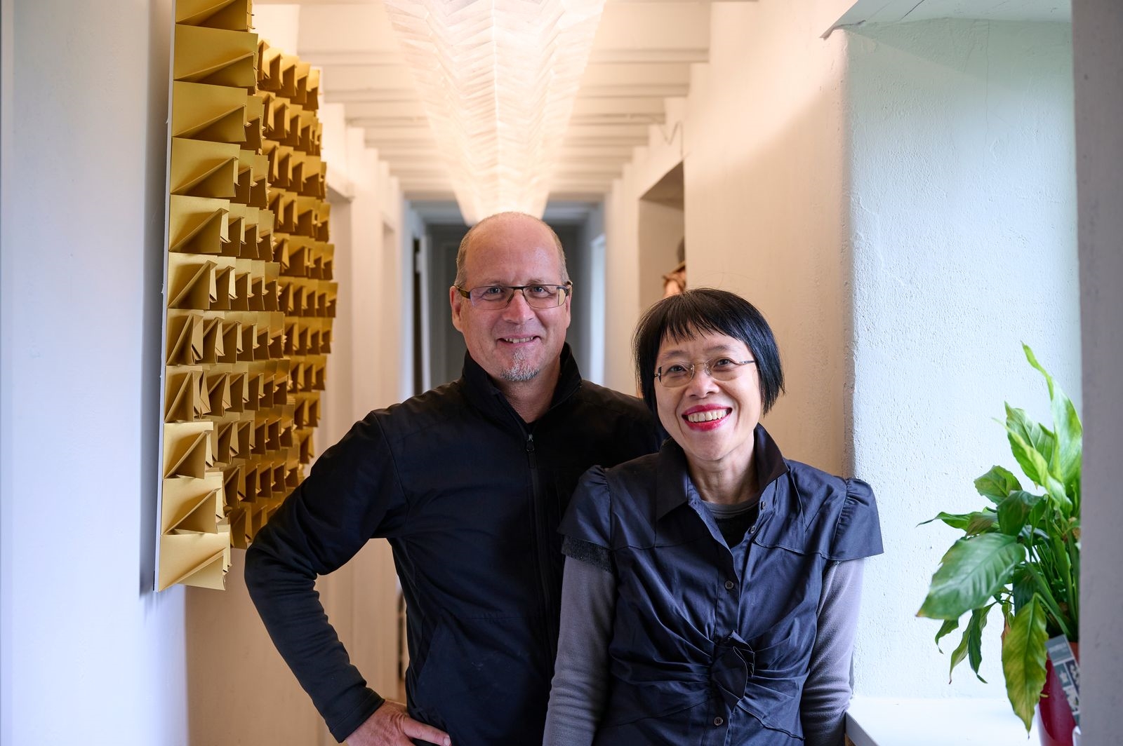 Ashley Bedford and Angela Fung