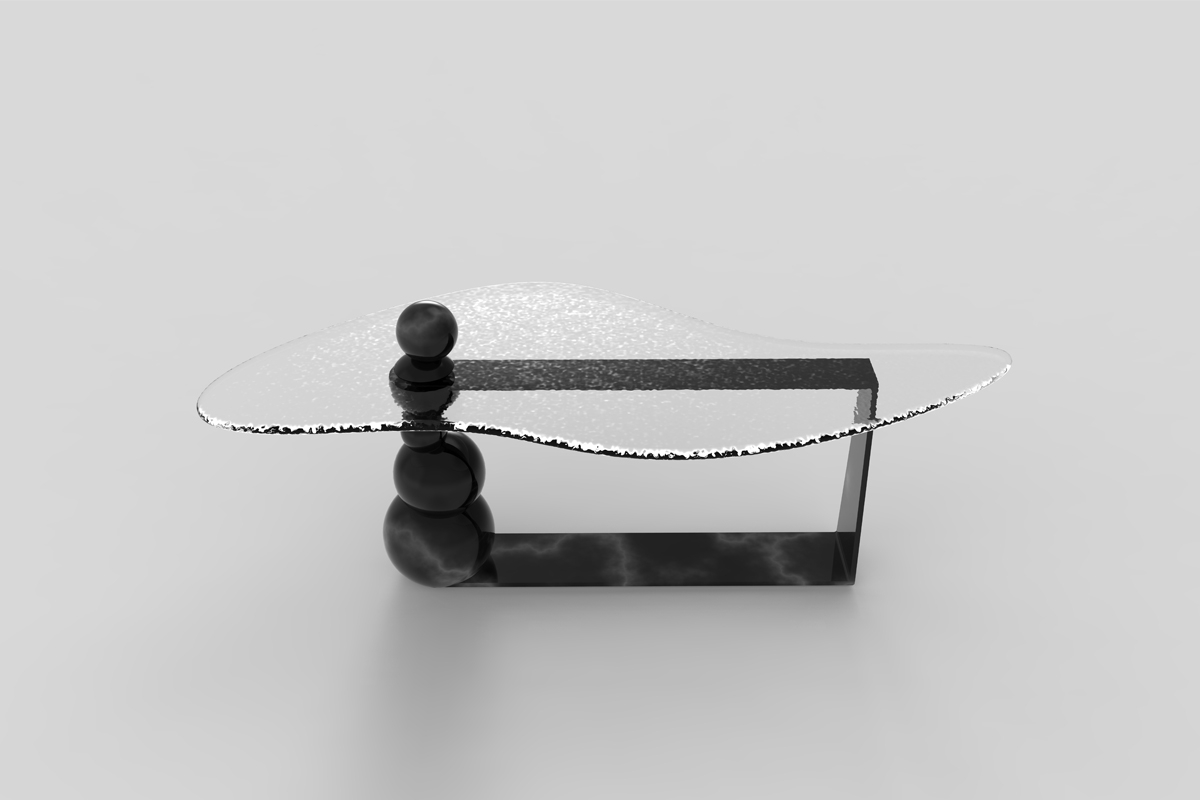 River&Stones table front