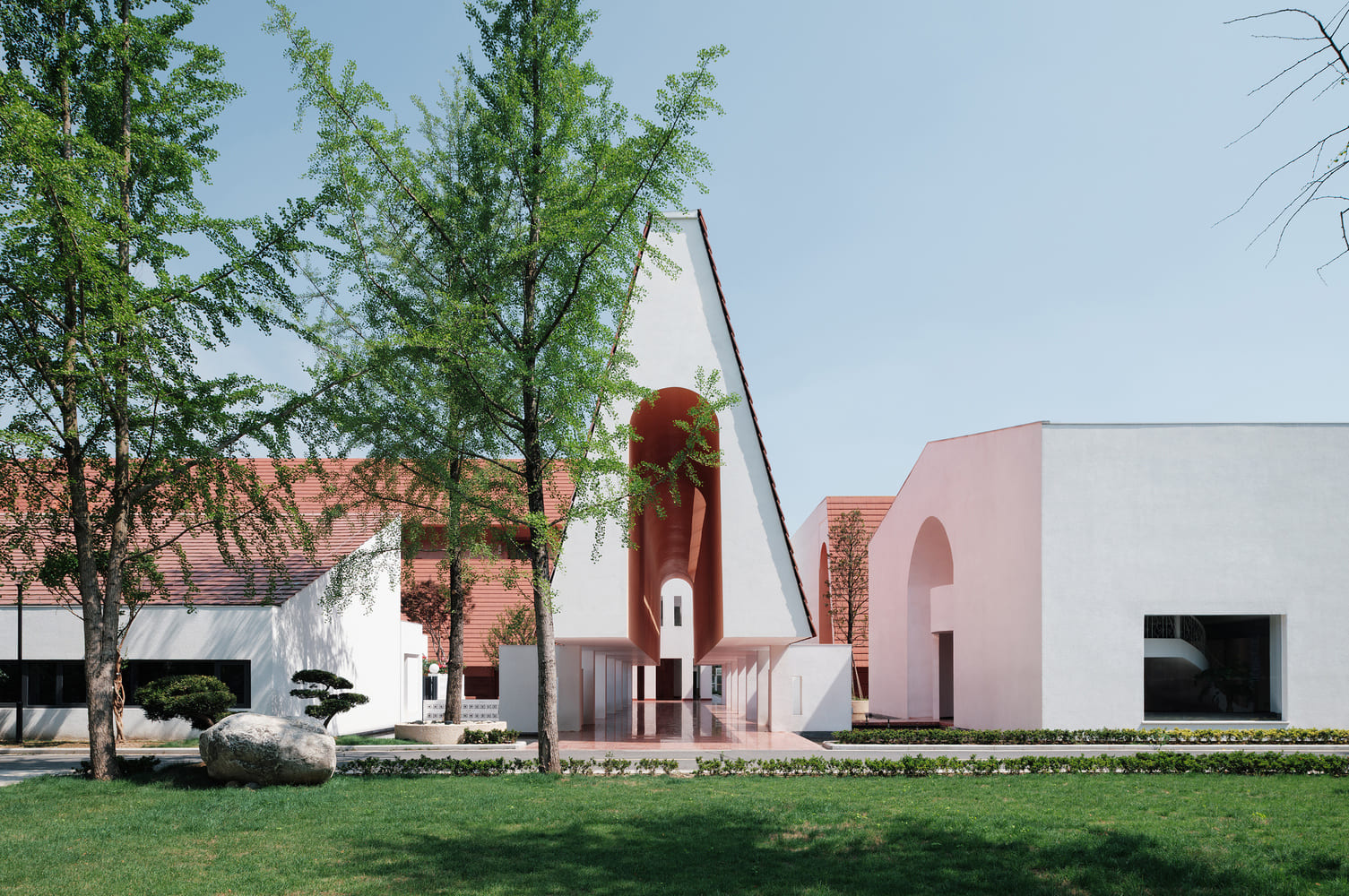 The YongLi Red Tile Banquet Hotel in Chongzhou, China,