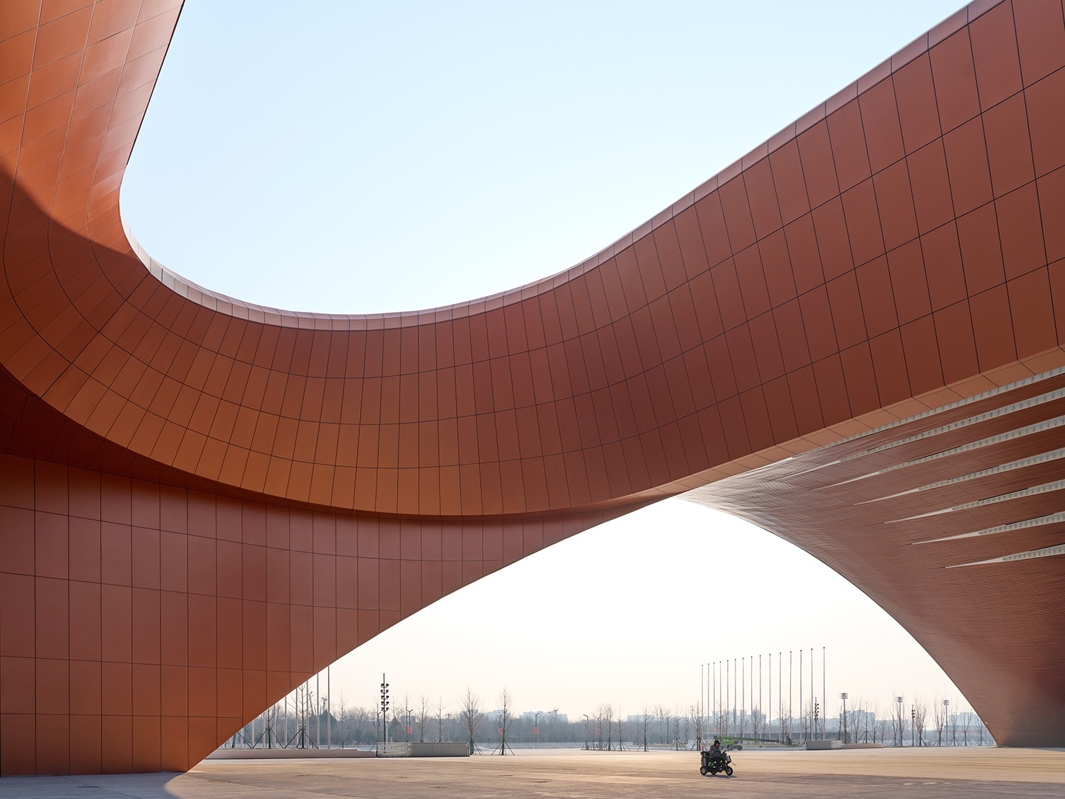 Capital International Exhibition & Convention Centre (CIECC), by Zaha Hadid Architects