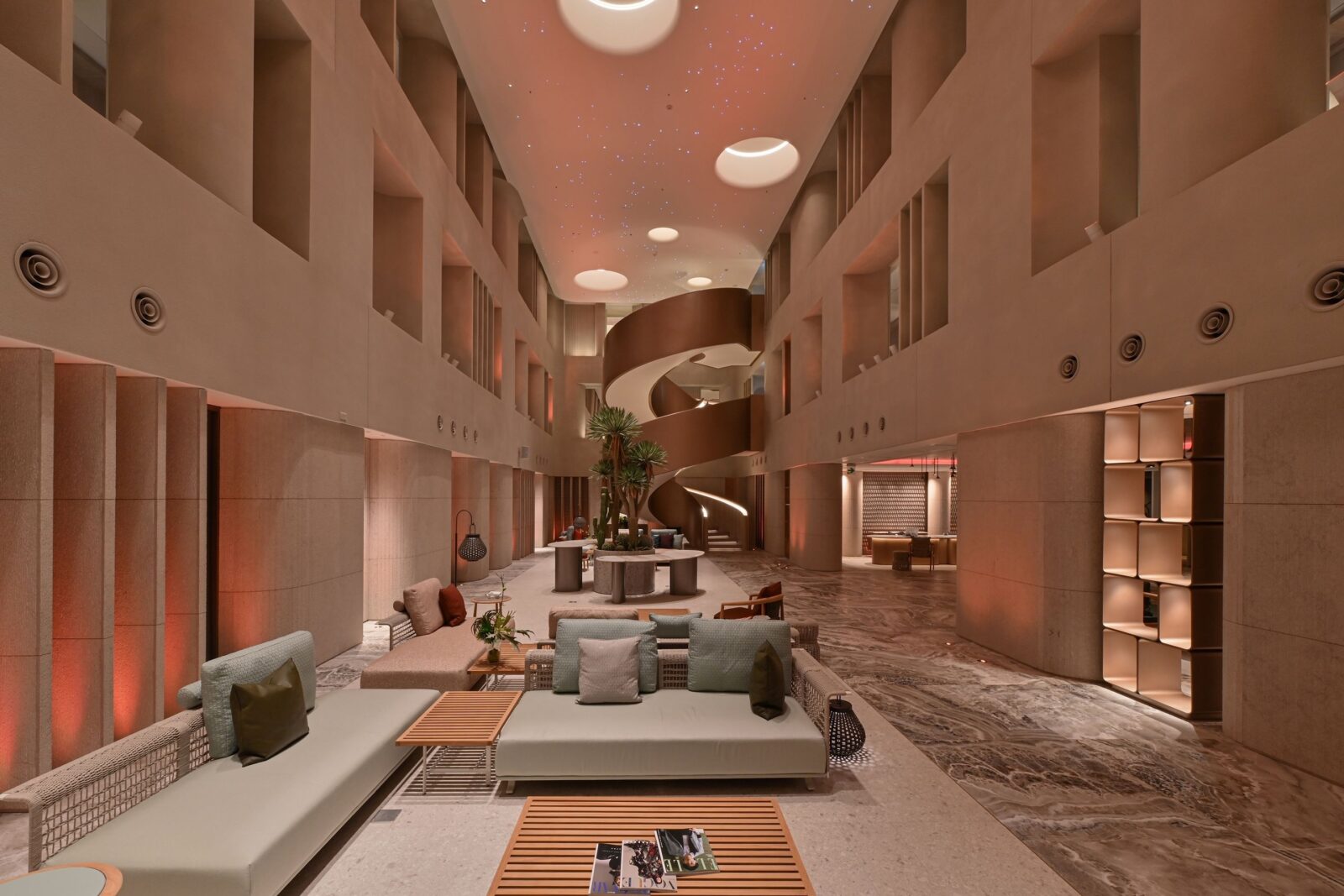 "Between Silence and Starlight" lighting design by Art Light Design Consultants