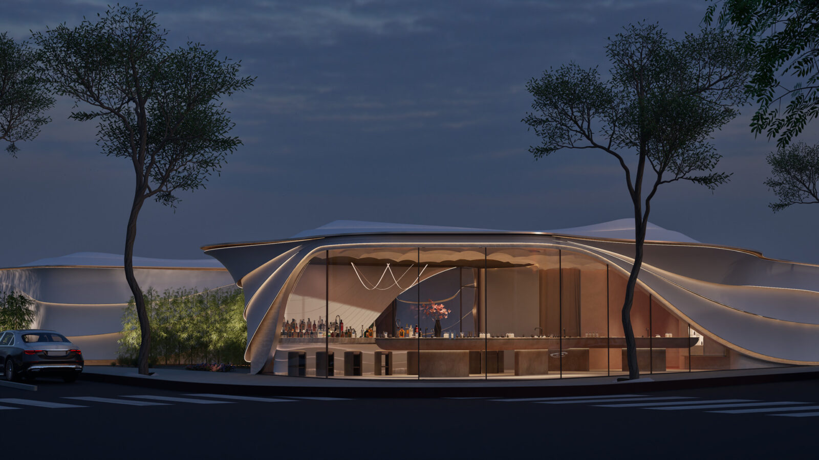 Etherea Restaurant, Los Angeles