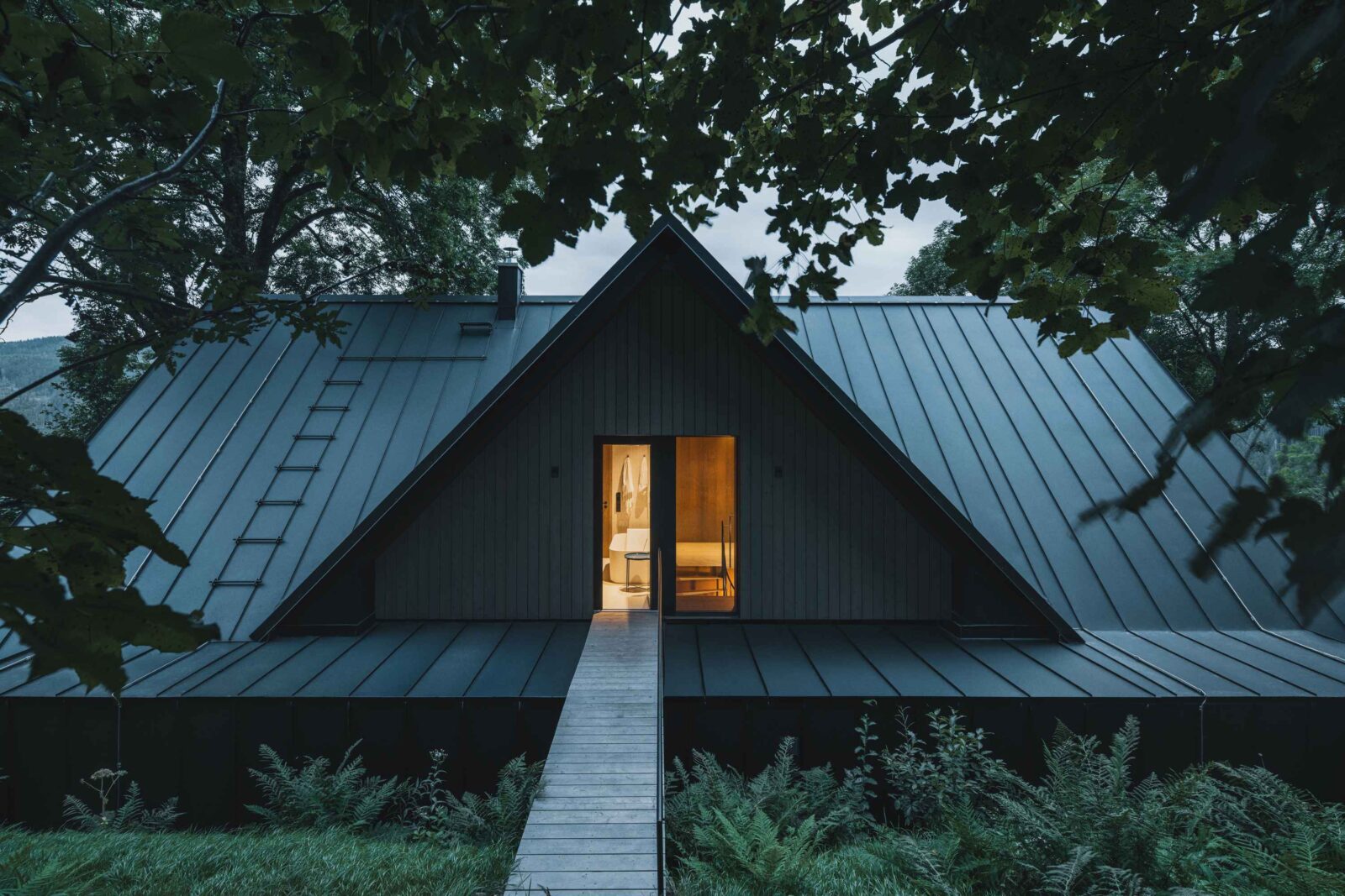 Strážné Cottage by Mimosa Architects
