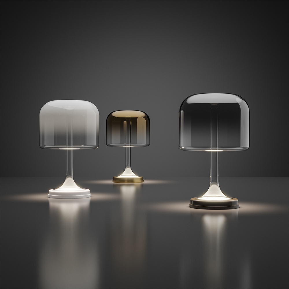 Spirito glass table lamp by Maytoni
