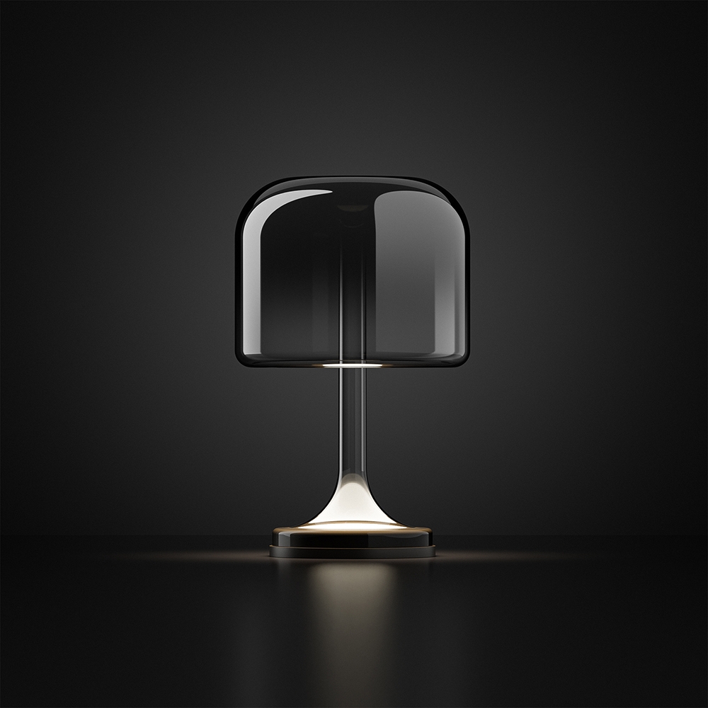 Spirito glass table lamp by Maytoni