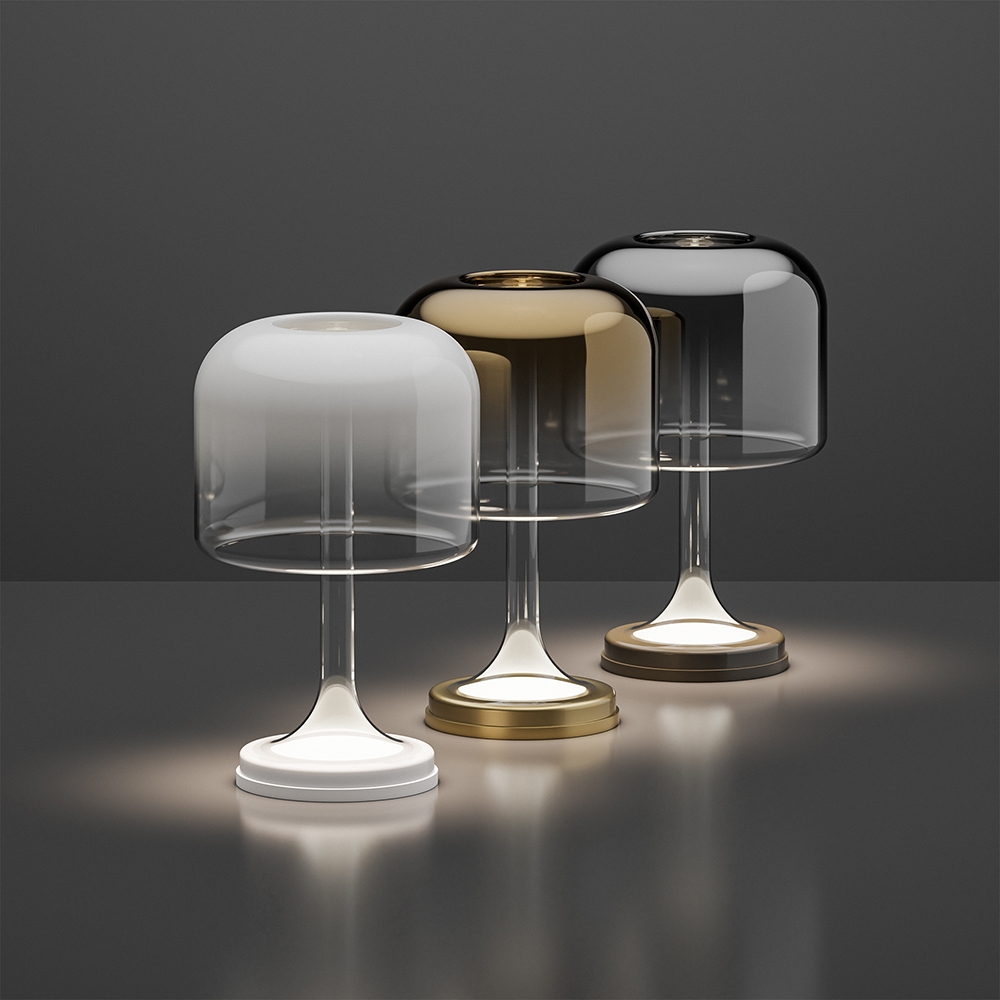 Spirito glass table lamp by Maytoni
