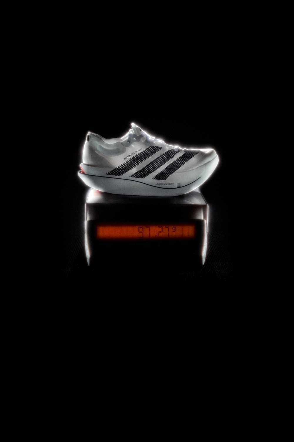 Adizero Adios Pro Evo 3 on a scale