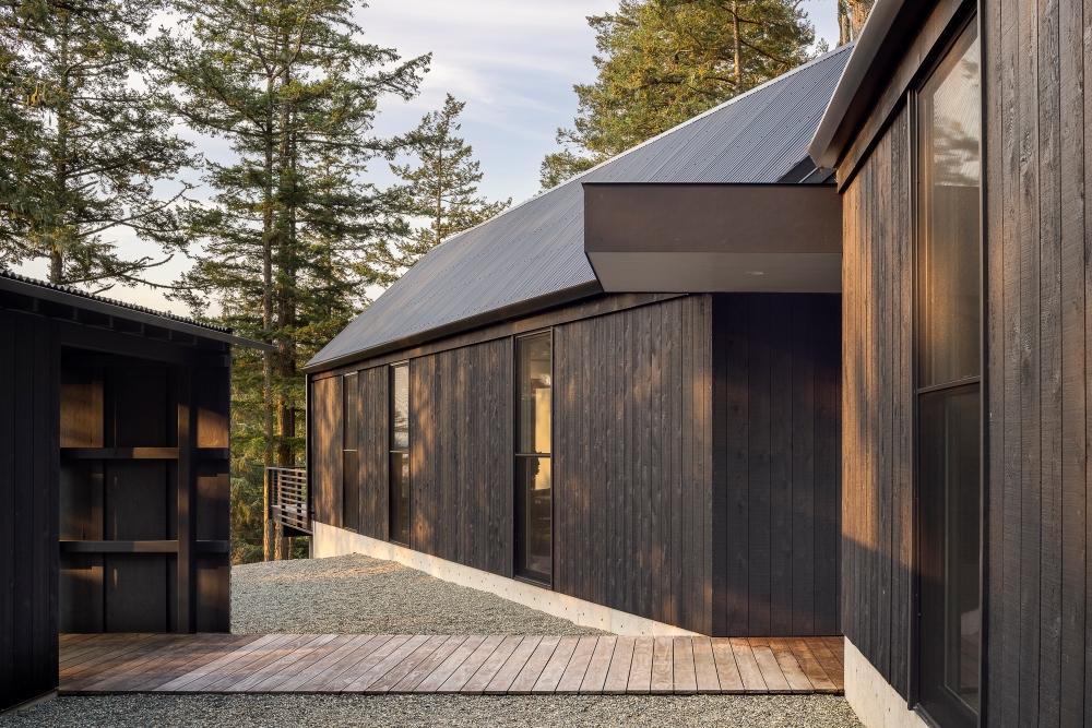 A straightforward gabled form