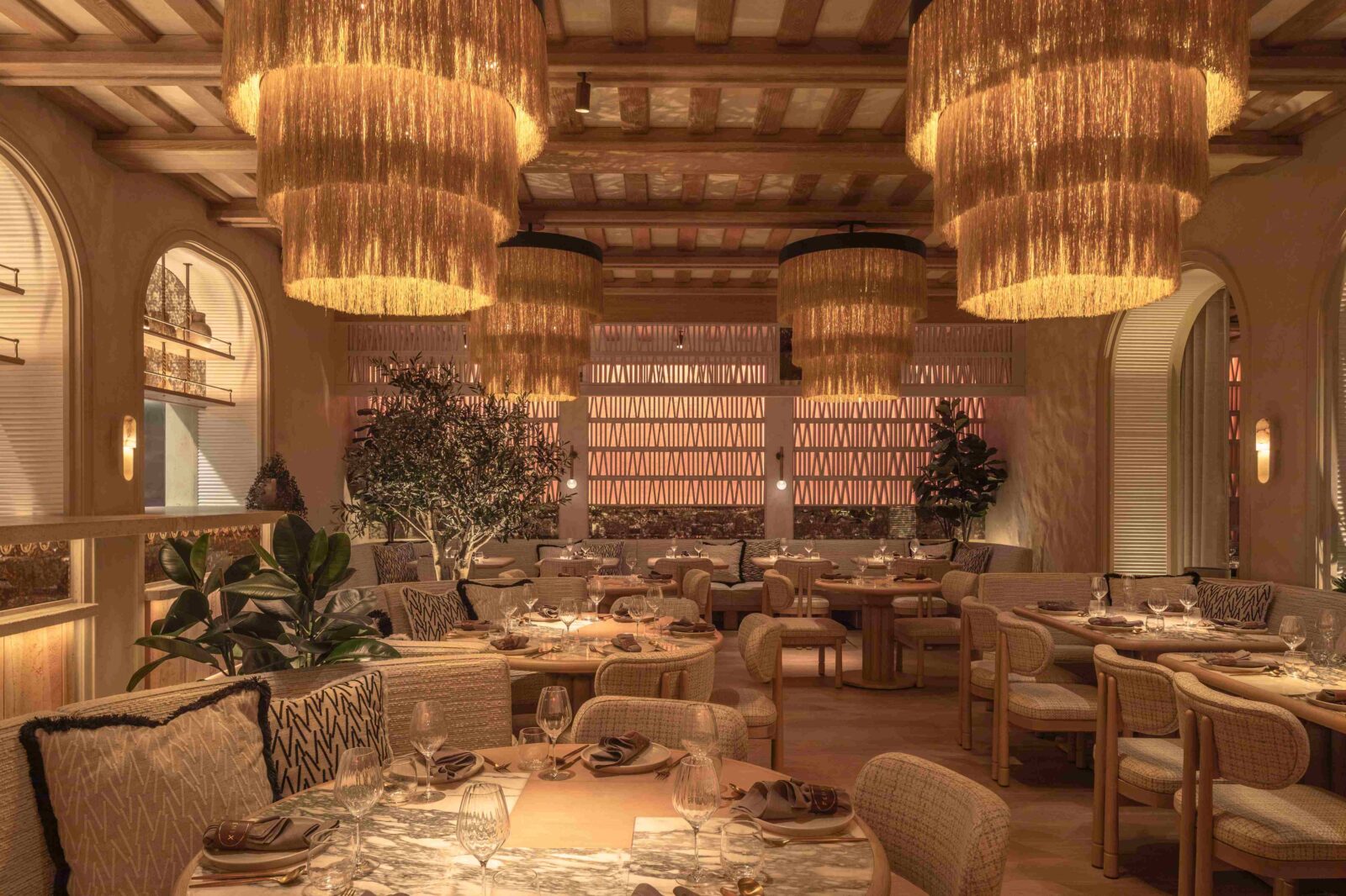 FENIX Mayfair Greek restaurant by Studio WYZE