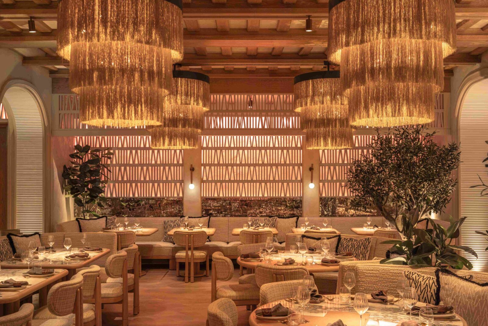 FENIX Mayfair Greek restaurant by Studio WYZE